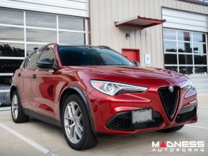 Alfa Romeo Stelvio Fender Trim - Carbon Fiber - Feroce Carbon